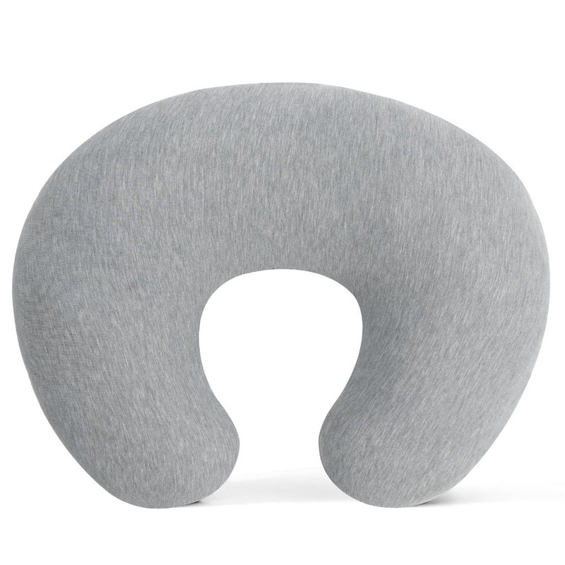 FUNUPUP Rayon Made from Bamboo Nursing Pillow Cover Compatible with Boppy Nursing Pillow, Stretchy Baby Nursing Covers for Breastfeeding Pillows for Boys Girls, Grey - Image 1